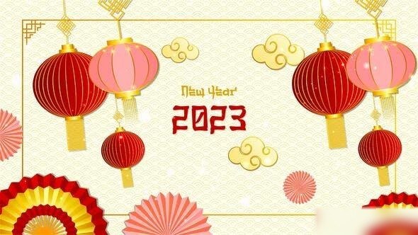 Videohive Chinese New Year Slideshow 42488144 Video Displays template preview