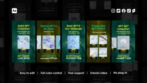 Videohive Metaverse Instagram Reels Product Promo template preview