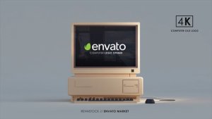 Videohive Old Computer Mockup Product Promo template preview