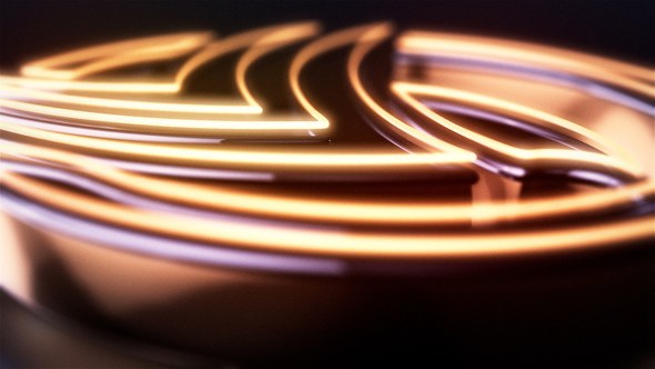 Videohive 3D Golden Logo Reveal Logo Stings template preview