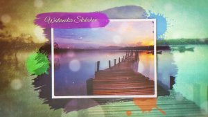 Videohive Watercolor Slideshow 21758949 Video Displays template preview