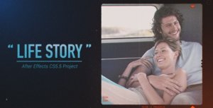 Videohive Life Story Video Displays template preview