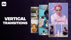 Videohive Clean Vertical Transitions Elements template preview