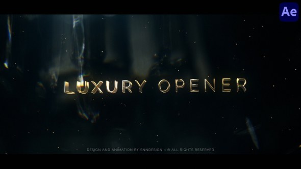 Videohive Luxury Titles Opener 57302490 Titles template preview