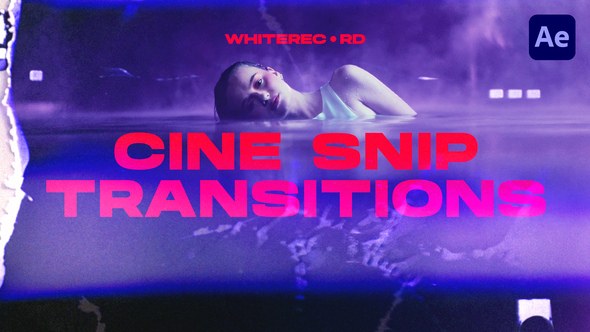 Videohive Cine Snip Transitions | After Effects Elements template preview