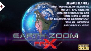 Videohive Earth Zoom Pro Kit v5 Openers template preview