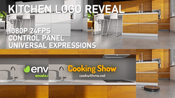 Videohive Kitchen Logo Reveal Logo Stings template preview