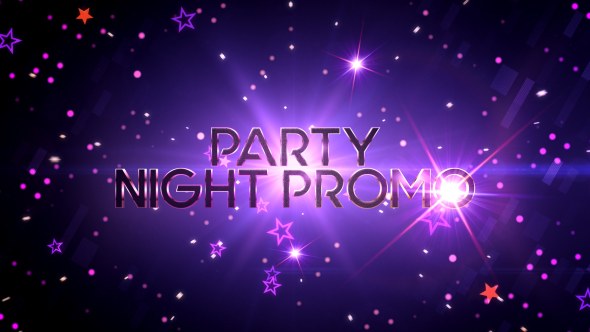 Videohive Party Night Promo Openers template preview