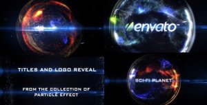 Videohive Particle Effect 8 (Sci-Fi Planet) Logo Stings template preview