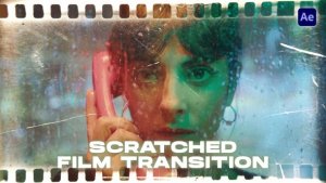 Videohive Scratched Film Transitions | After Effects Elements template preview
