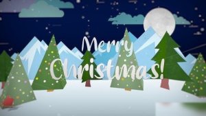 Videohive Christmas Town Logo Reveal Openers template preview