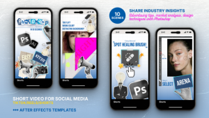 Videohive Share Industry Insights - Short Video Product Promo template preview
