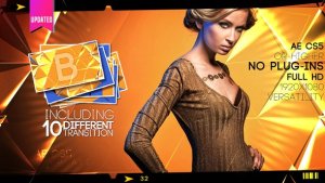 Videohive Slideshow Opener Transitions Openers template preview