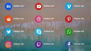 Videohive Social Media Pack 30077575 Elements template preview