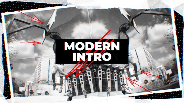 Videohive Modern Energetic Intro Openers template preview