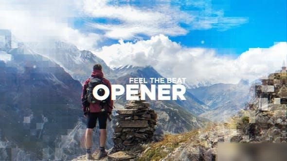 Videohive Feel The Beat Opener Openers template preview