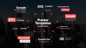 Videohive Text Pointers & Callouts Elements template preview