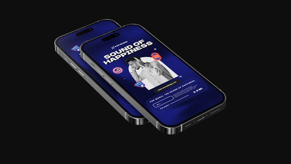 Videohive Pop Music Vertical Promo Product Promo template preview