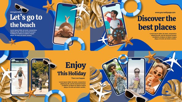 Videohive Holiday Time Openers template preview