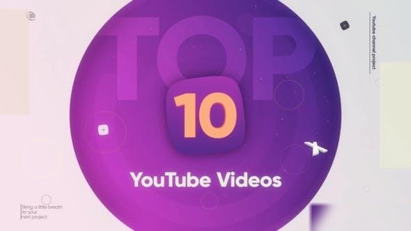 Videohive Top 10 Youtube videos 23073268 Openers template preview