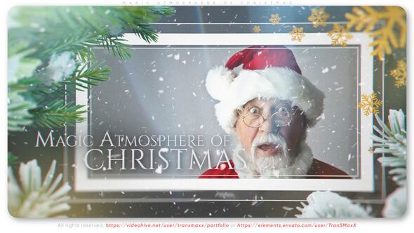 Videohive Magic Atmosphere of Christmas Openers template preview