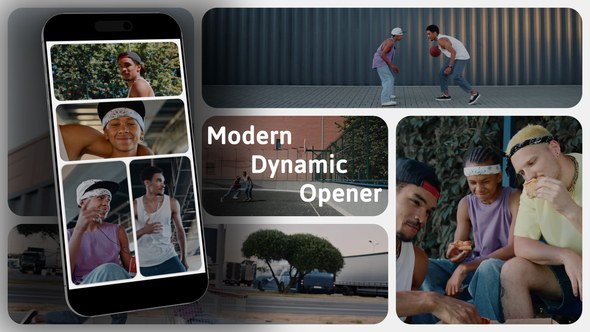 Modern Dynamic Opener Openers template preview