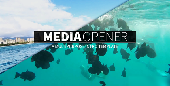 Videohive Media Opener 12009554 Openers template preview