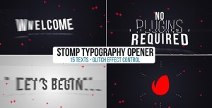 Stomp Opener Video Displays template preview