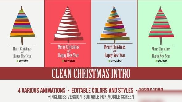 Videohive Christmas Intro 9510322 Openers template preview