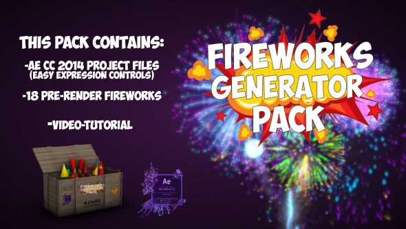 Fireworks Video Displays template preview