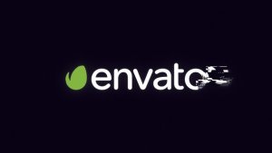 Videohive The Glitch Logo Intro Logo Stings template preview