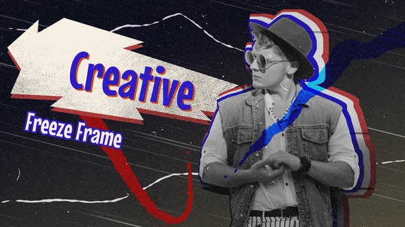 Videohive Creative Freeze Frame Openers template preview