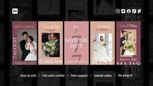 Videohive Marriage Instagram Reels 46735763 Product Promo template preview