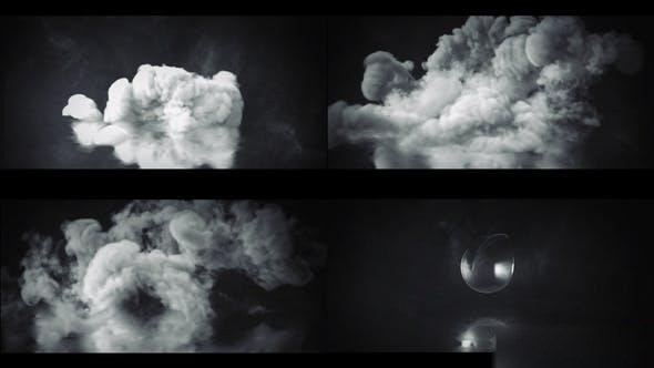 Videohive Smoke/Fog Explosion Logo Text Reveal Logo Stings template preview