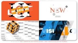 Videohive Typography Abstract Intro Openers template preview