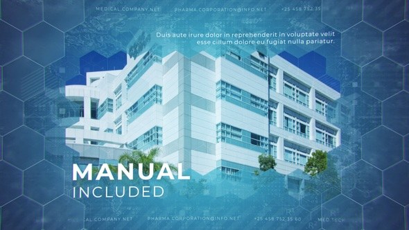 Videohive Healthcare Digital Slideshow Video Displays template preview