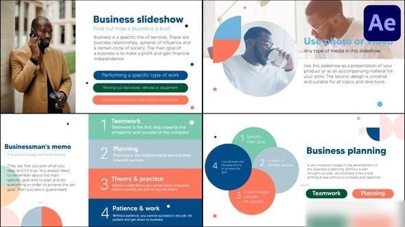 Videohive Business Slideshow | After Effects Openers template preview