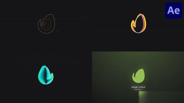 Videohive Quick Noisy Logo Reveal for After Effects Logo Stings template preview