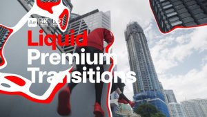 Videohive Premium Transitions Liquid Elements template preview