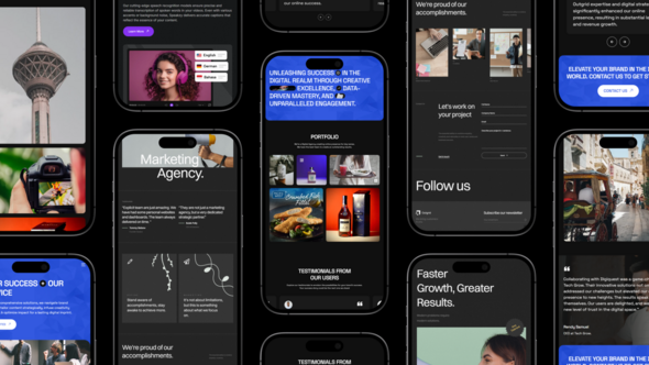Videohive App Promo Mockup Phone 15 Pro Product Promo template preview