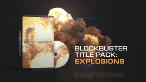 Blockbuster Title Pack: Explosions Video Displays template preview