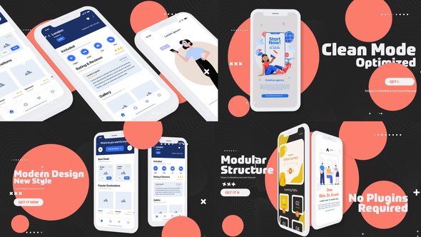 Videohive Flat App Promo 49336003 Product Promo template preview