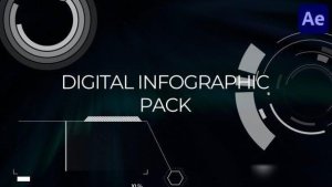 Videohive Digital Infographic for After Effects Elements template preview