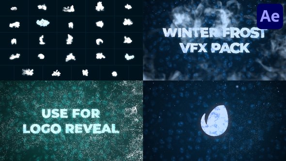 Videohive Winter Frost VFX Pack for After Effects 43469432 Elements template preview
