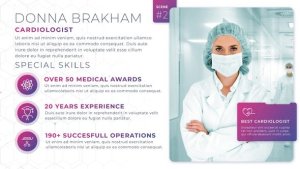 Videohive Medical Presentation Minimal Video Displays template preview