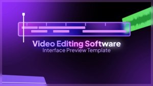 Videohive Editing Software Intro Video Displays template preview
