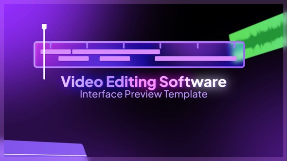 Videohive Editing Software Intro Video Displays template preview