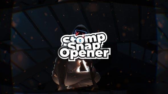 Videohive Stomp Snap Opener 30312534 Openers template preview