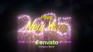 Videohive 2025 New Year Celebration Logo Stings template preview
