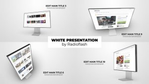 Videohive White Presentation Product Promo template preview